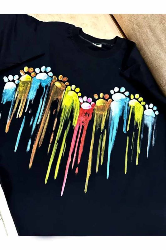 نقاشی روی تیشرت