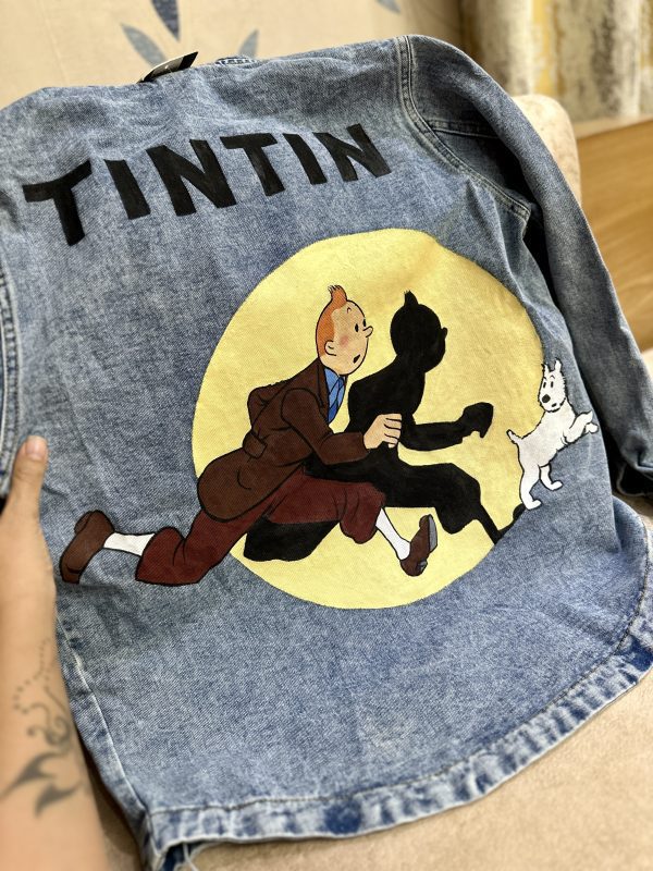 ماجراجویی تن تن در لباس نقاشی