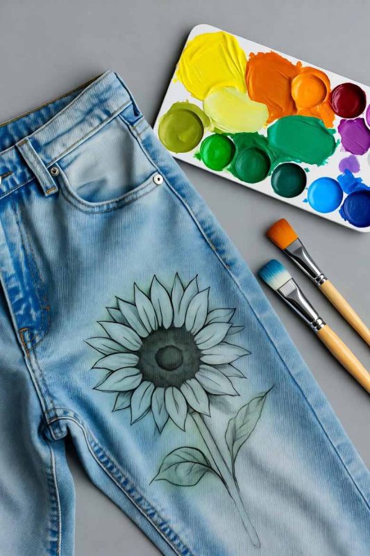 تثبیت رنگ روی پارچه